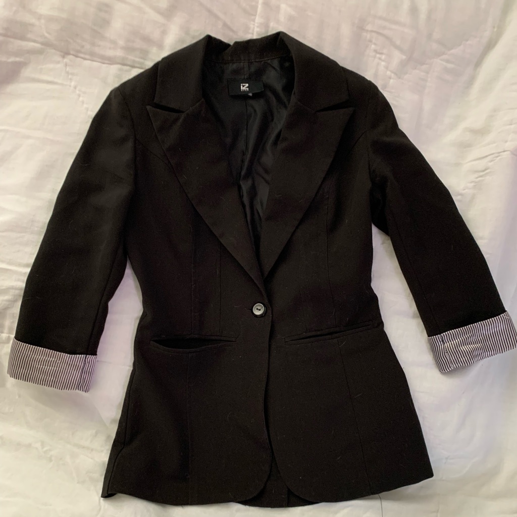 Cuffed Blazer